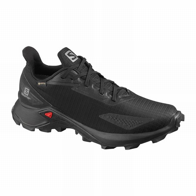 Salomon ALPHACROSS BLAST GTX W Zapatillas Trail Running Mujer - Negras - Colombia (48105-AQRT)